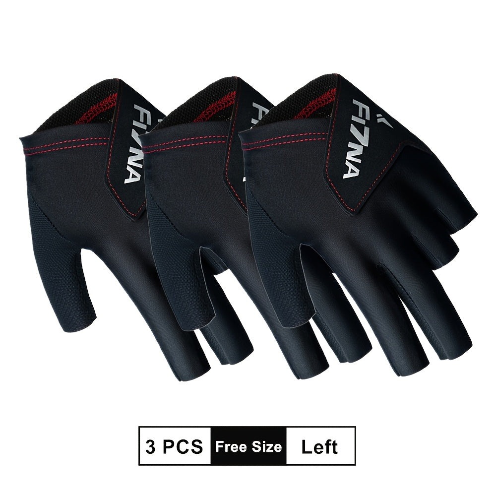 Fanyishu Half Finger Snooker Gloves Left Handed