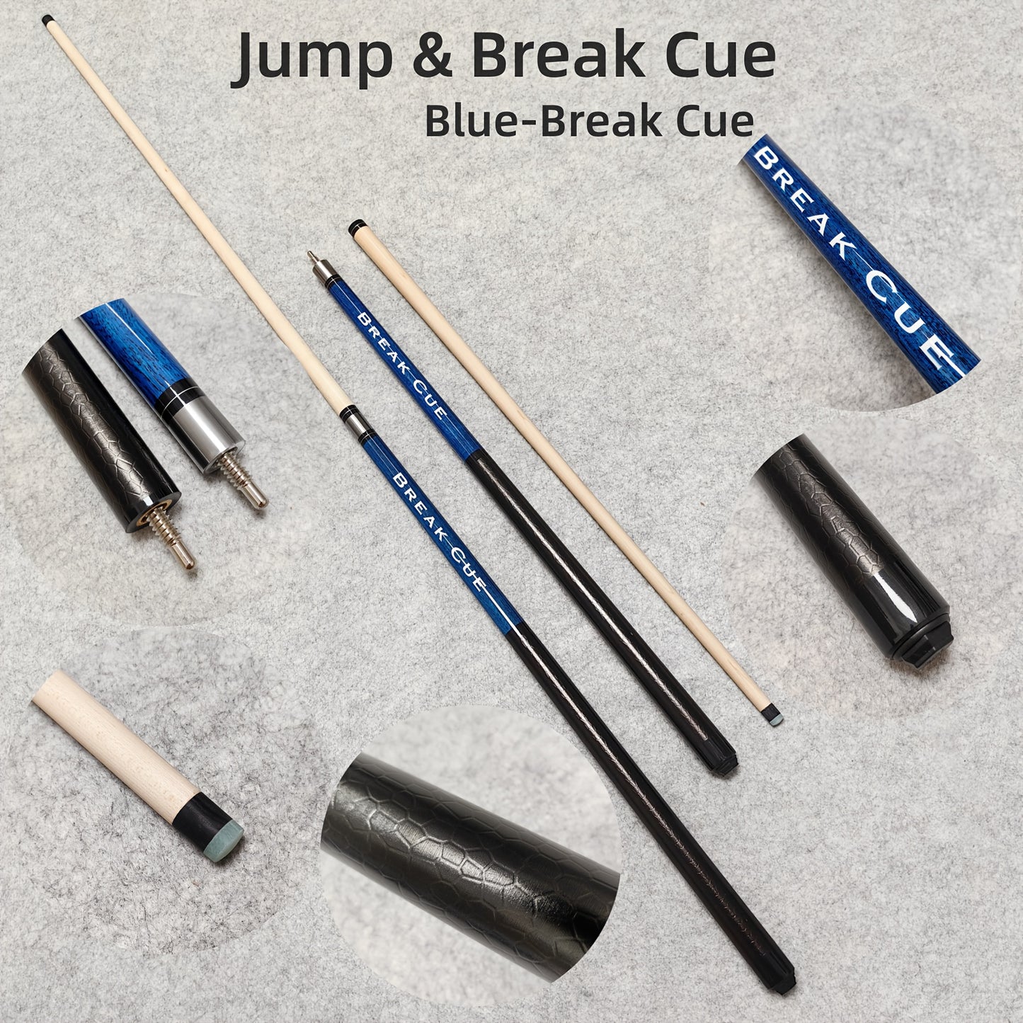 Jump And Break Pool Cue Crystal Tip For Superior Shots