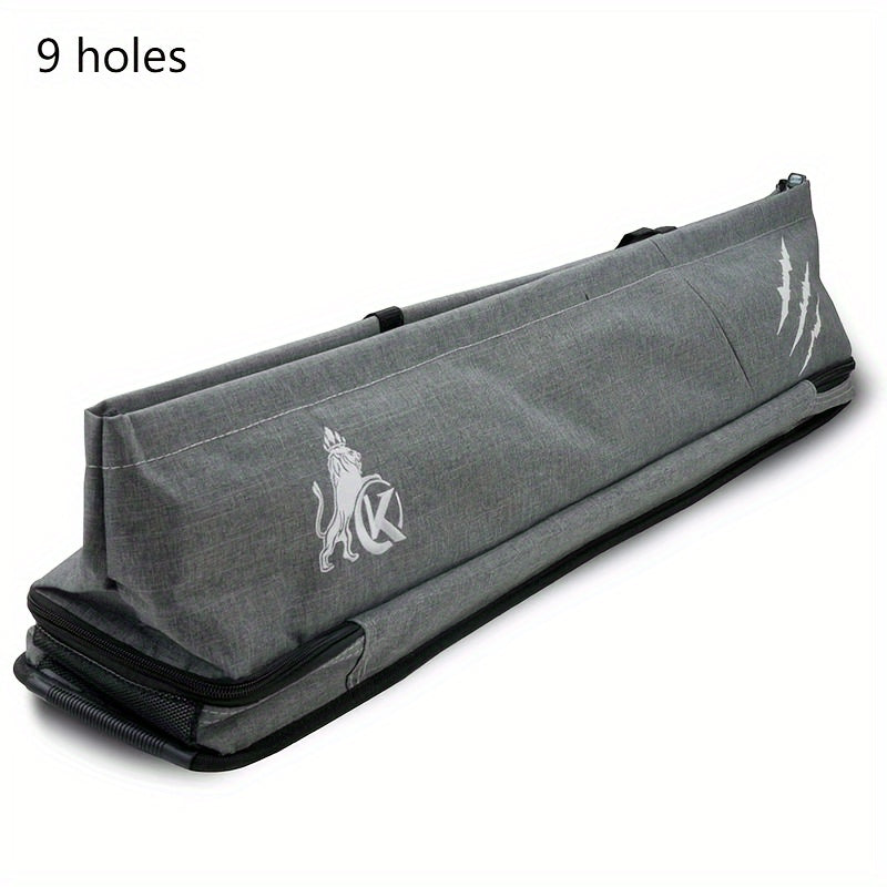 KONLLEN Pool Cue Case High Capacity Wear Resistant Oxford Cloth