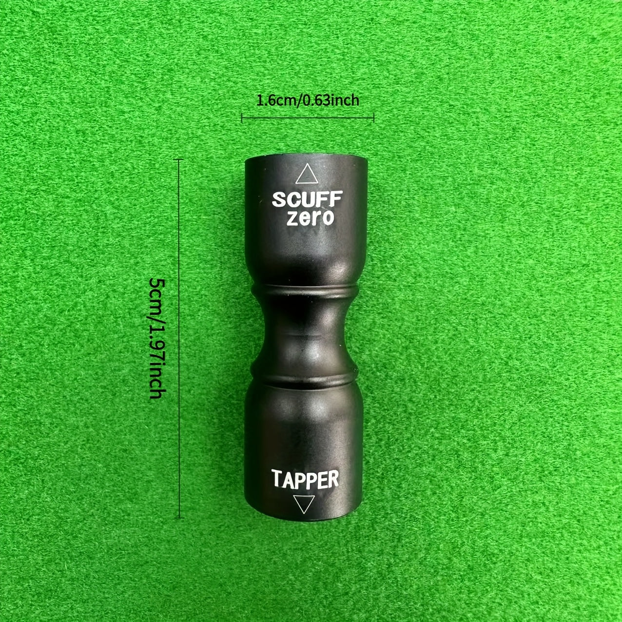 Cue Tip Repair Tool 2in1 With Needle And Sanding Portable
