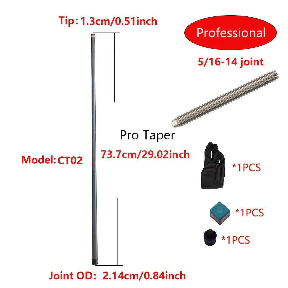 CLTF Carbon Fiber Billiard Cue Shaft with Phenolic Tip