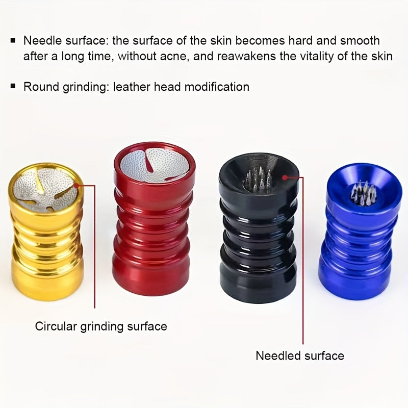 Multifunctional Aluminum Pool Cue Tip Sharper And Repairer