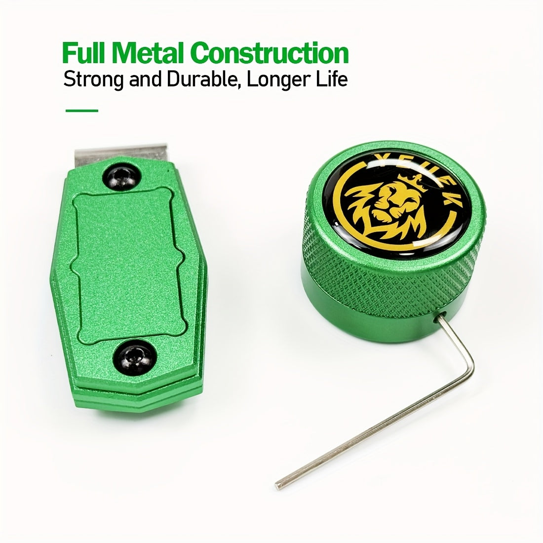 YEUEK Magnetic Billiard Chalk Holder Aluminum Alloy