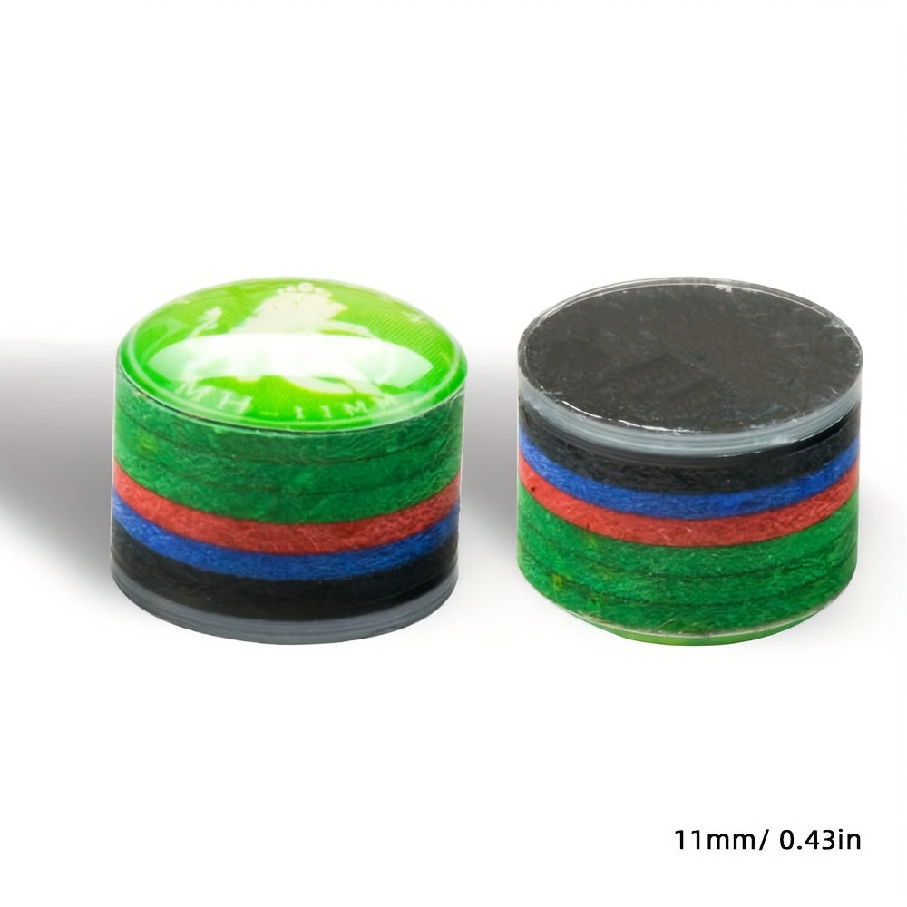 KONLLEN Pool Cue Tip 9 Layer Pigskin Billiards Tip
