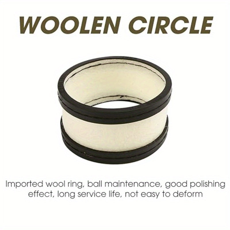 Billiard Ball Cleaning Machine With Wool Ring Attachment