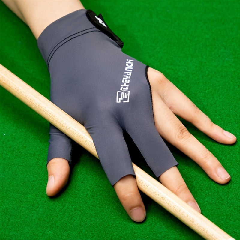 Three Finger Billiards Cue Gloves Three Pack Elastic Breathable Fabric