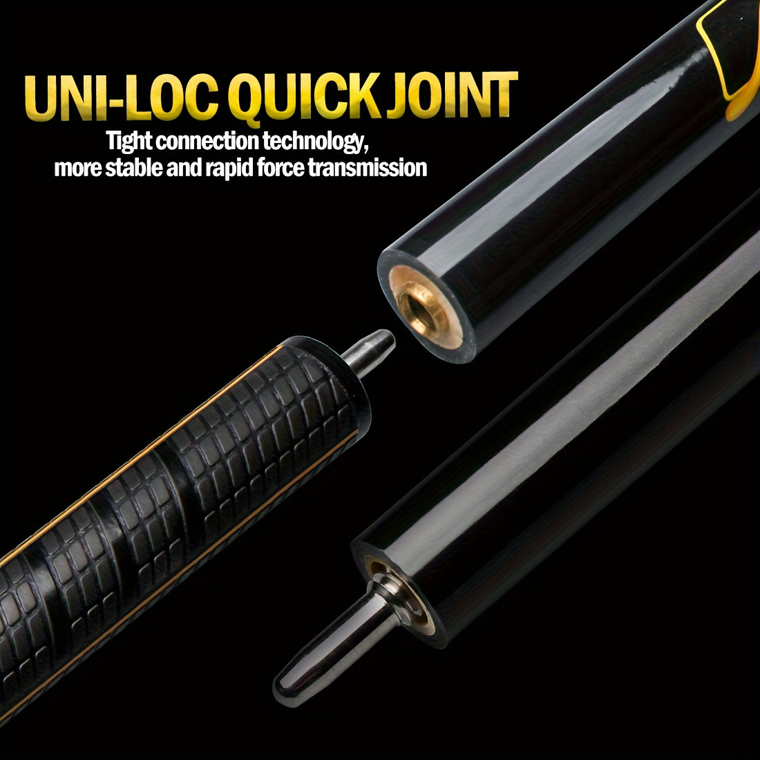 PREOAIDR 3142 Punch And Jump Break Pool Cue With Carbon Maple Shaft