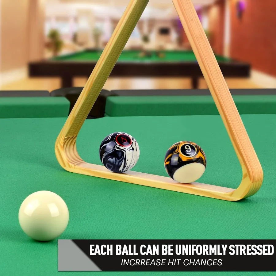 XMSJ Complete 16 Ball Billiard Pool Set For Professional Play