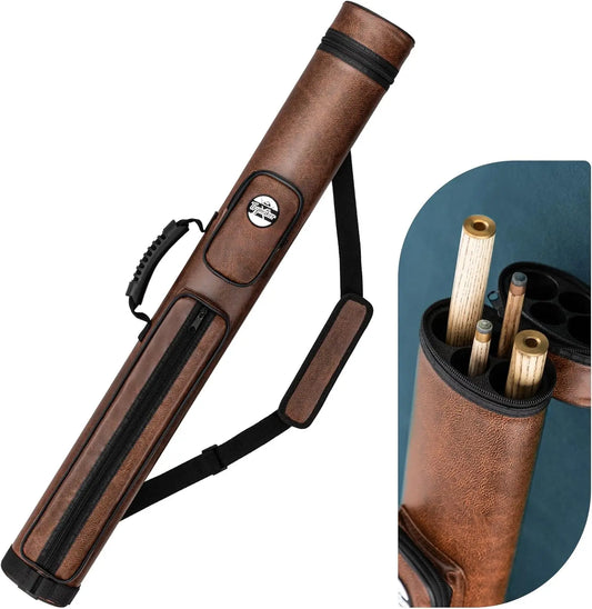 Hard Billiard Cue Case For Two Cues Durable Storage
