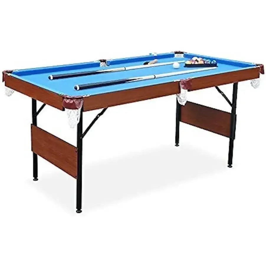 Folding Billiard Pool Table 3 In 1 Multi Game Table Portable