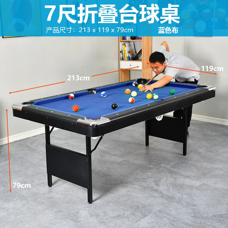 BangShe Folding Snooker Pool Table Indoor Billiard