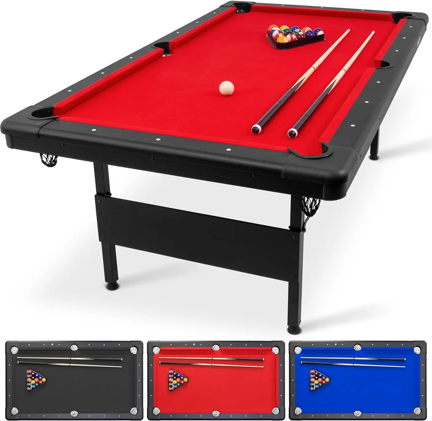 BangShe Folding Snooker Pool Table Indoor Billiard