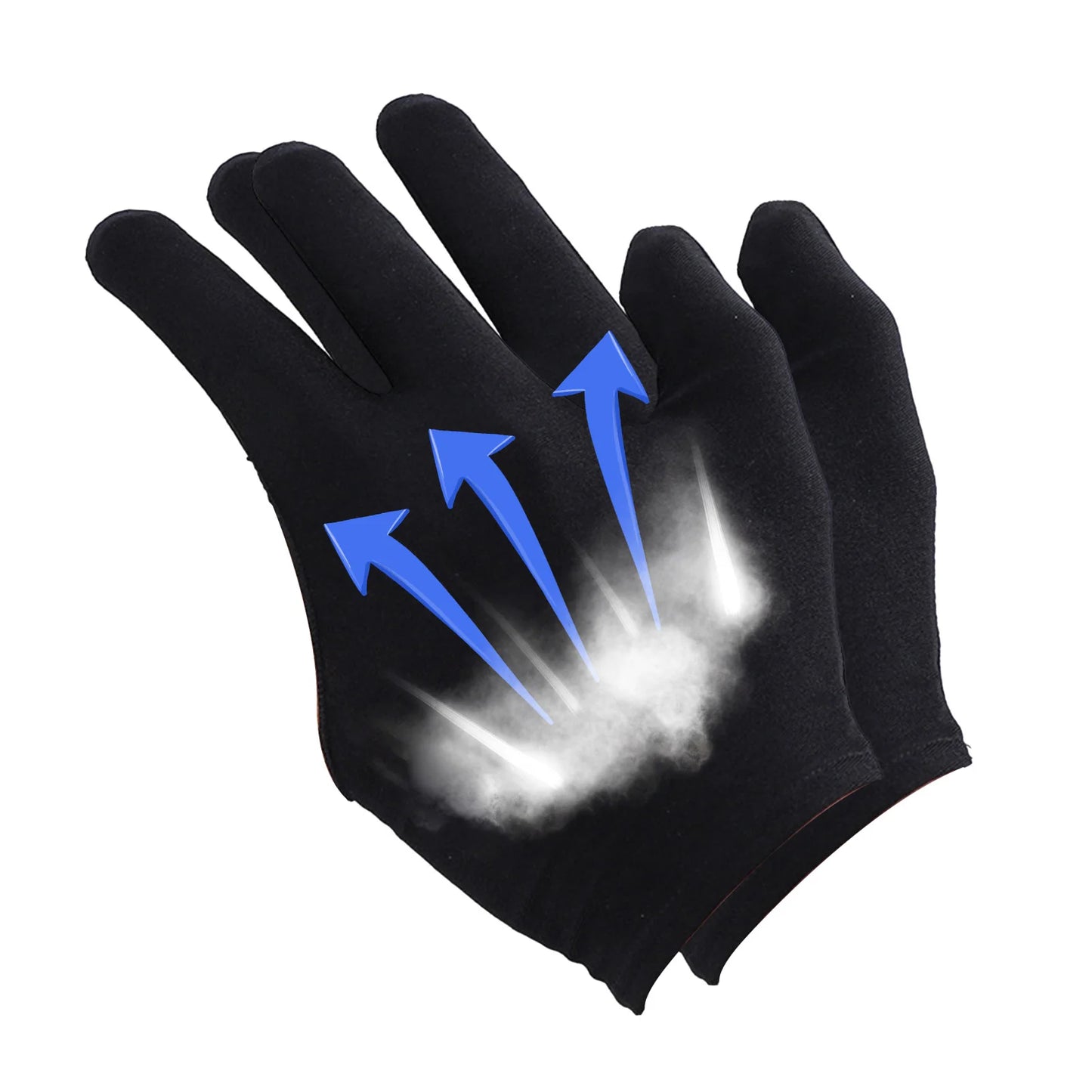 Billiard Finger Gloves Embroidered Breathable Absorb Sweat Anti-slip Pool