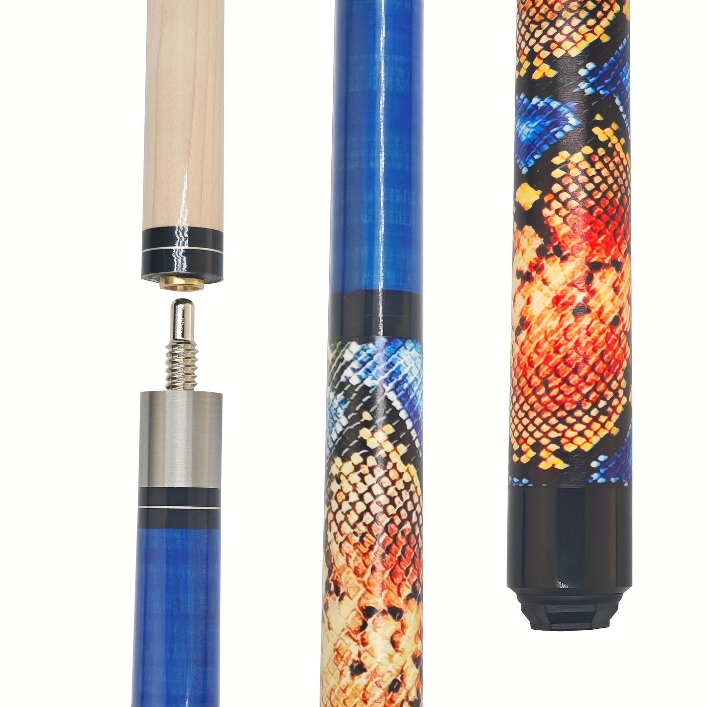 SEARVGRH Wooden Break Jump Cue Pool Stick For Billiards