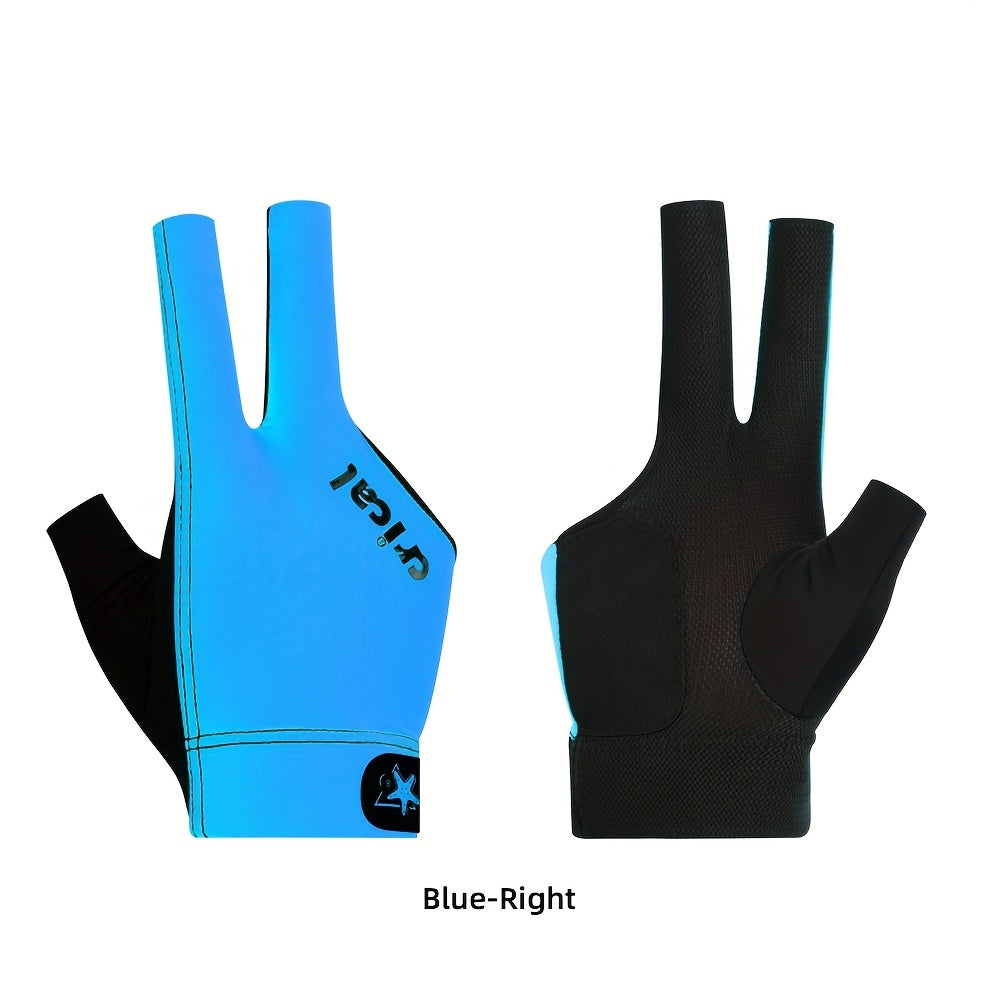 CRICAL Pool Gloves 3 Finger Carom Glove For Billiards