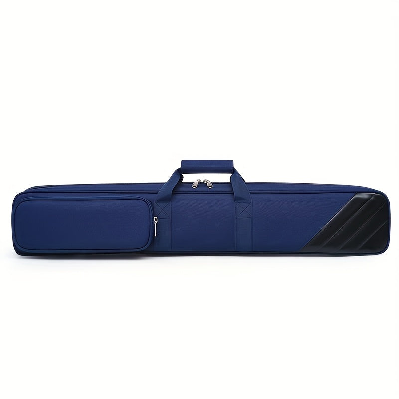 7-Hole Strap Pool Cue Bag With Shockproof Cue Box Pro
