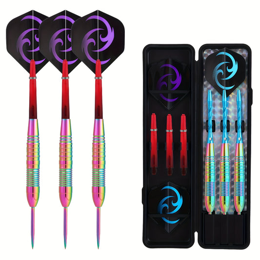 16pc Stainless Steel Dart Set With Precision Tips And Case