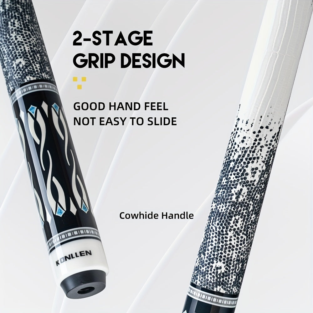 KONLLEN Dragon Series Pool Cue Pro Taper Maple Shaft