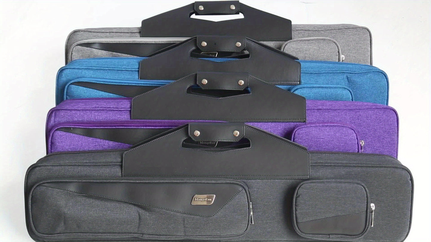 Pool Cue Case Bag Professional Holds 4 Shafts 4 Butts