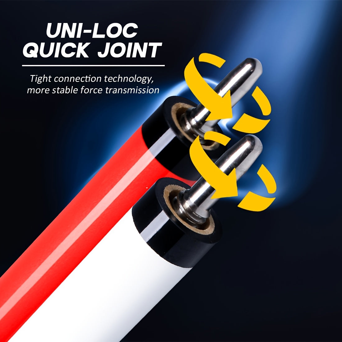 RREOAIDR BKP Series Pool Cue With Low Deflection Technology