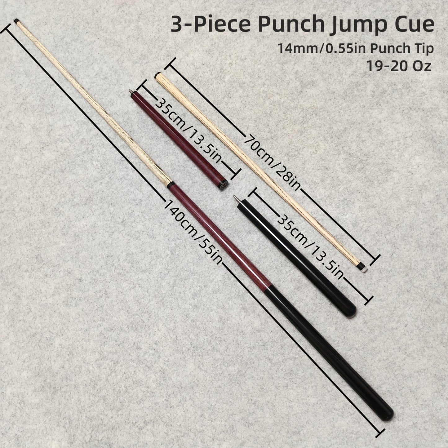 Jump And Break Pool Cue Crystal Tip For Superior Shots