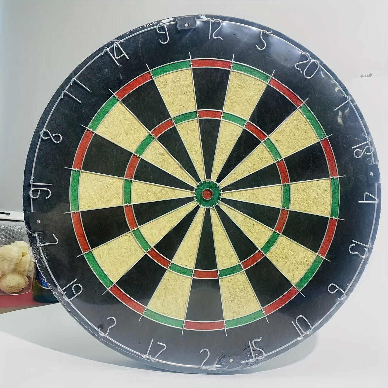18 Inch Dart Board With Steel Tip Darts Double Sided Tournament Board