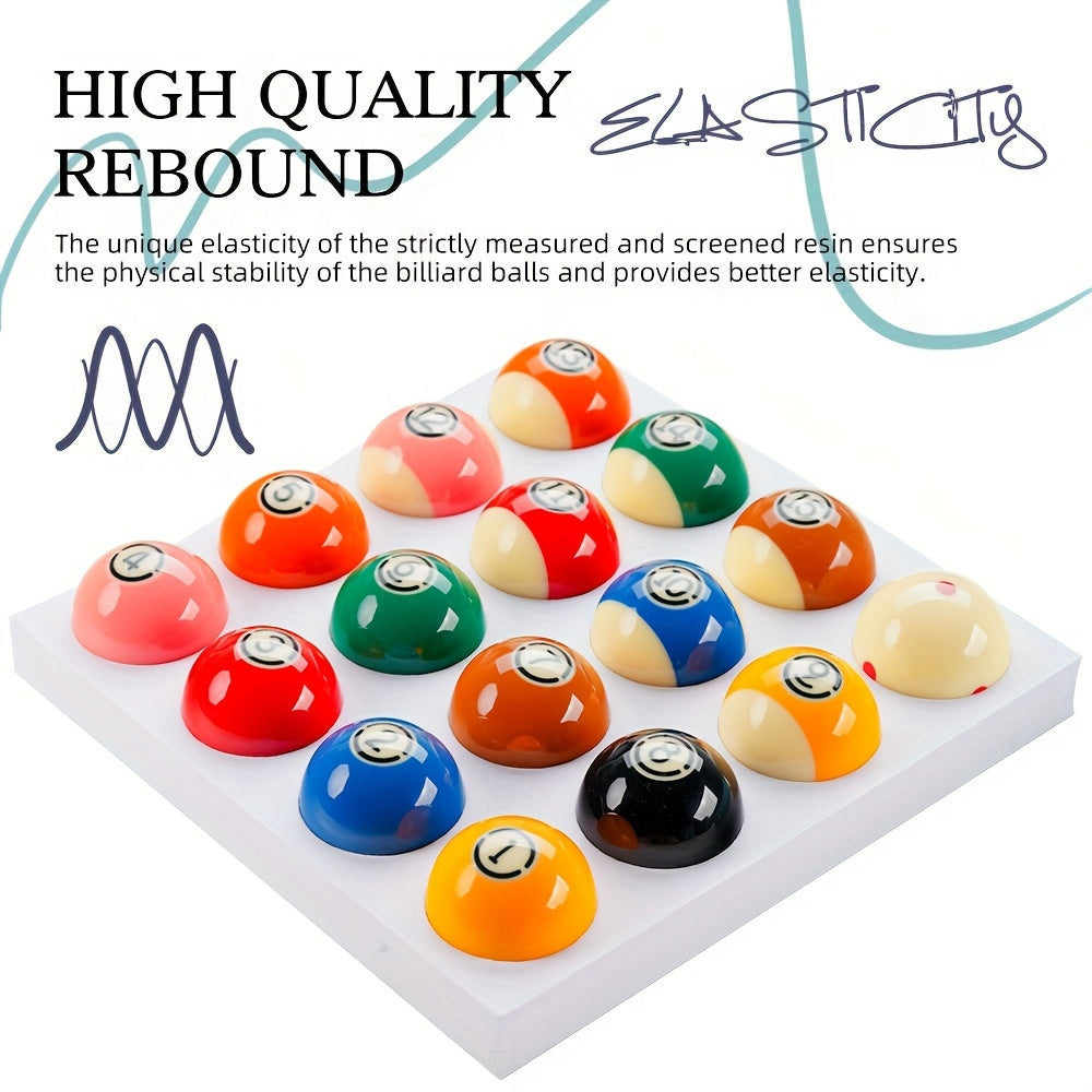 KONLLEN Phenolic Resin Billiard Balls Set Tournament Pool Balls