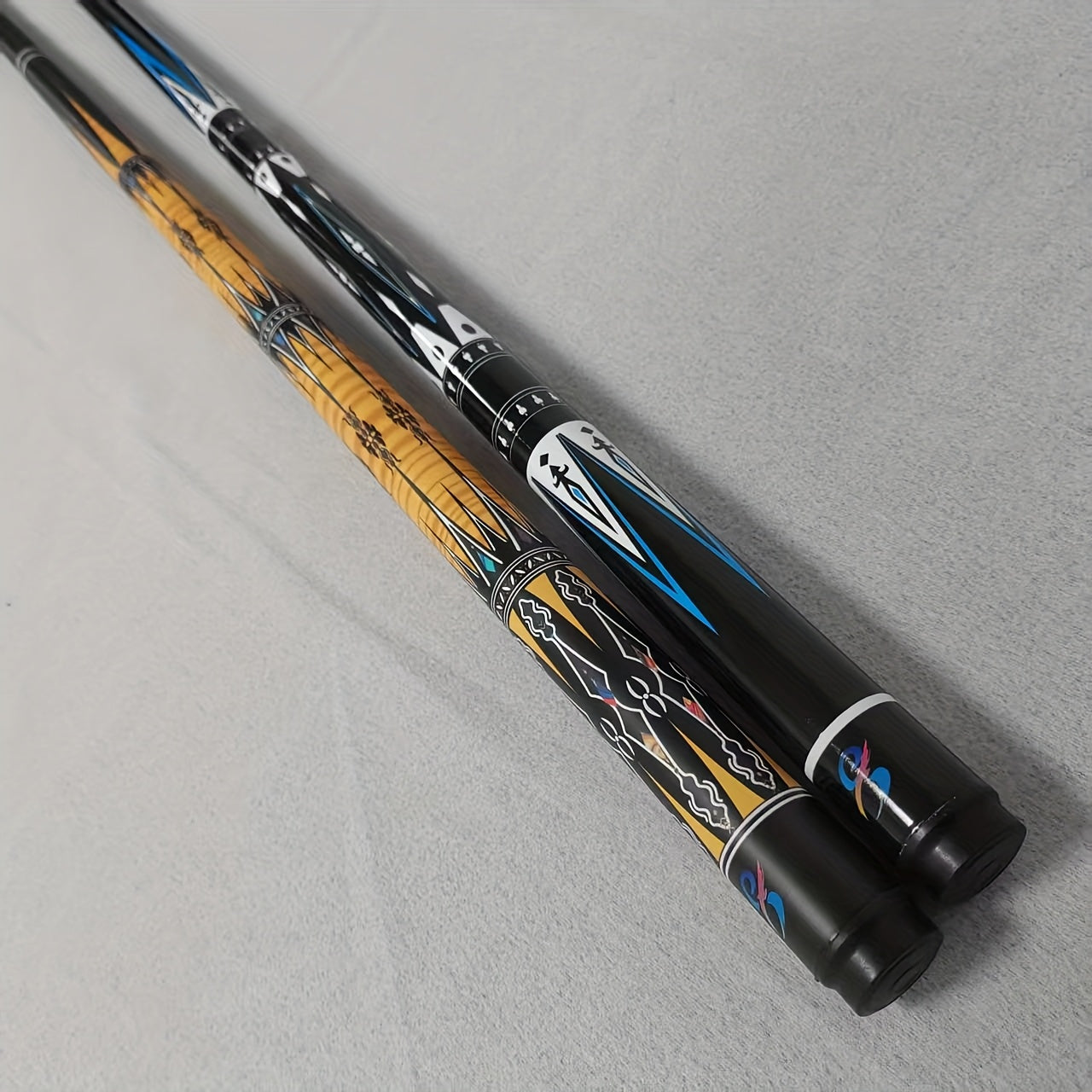 Carbon Fiber Pool Cues Dual Pack Anti Warp One Piece