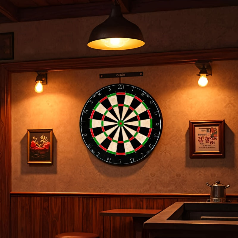Bristle Dart Board Indoor Dartboard with Mounting Hardware