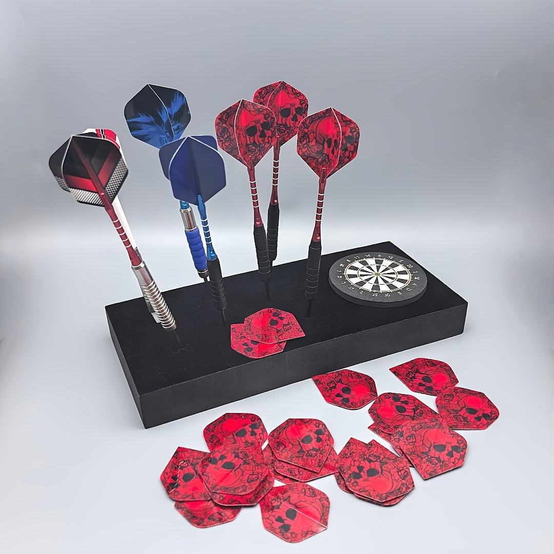 3pcs Standard Competition Darts With EVA Foam Velvet Dartboard