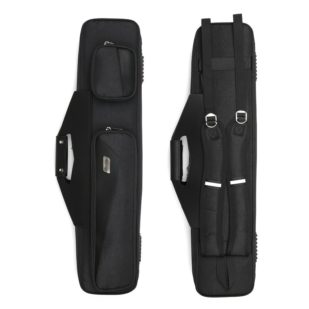 Pool Cue Case Bag Professional Holds 4 Shafts 4 Butts
