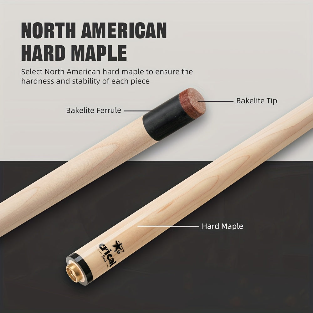 CRICAL Break And Jump Cue Integrated Jump Break Pool Cue