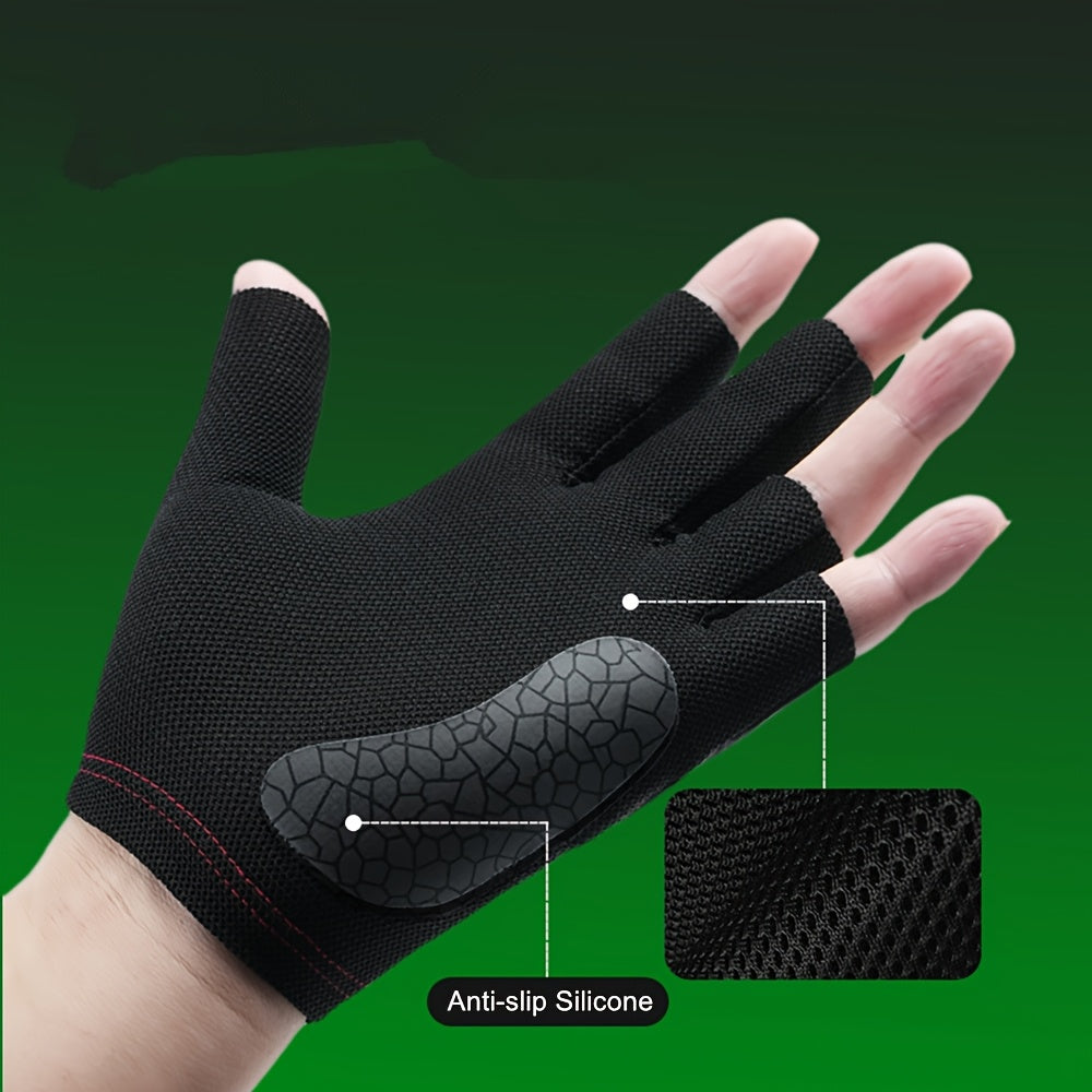 Fanyishu Half Finger Snooker Gloves Left Handed