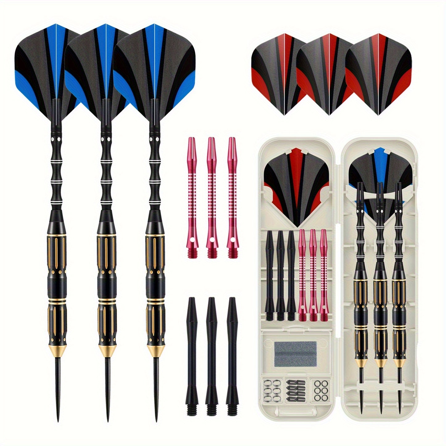Copper Dart Set 42 Pcs With Storage Case 23g Professional