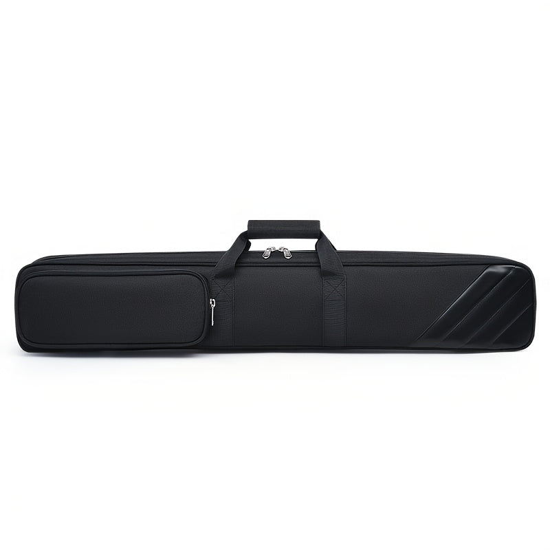 7-Hole Strap Pool Cue Bag With Shockproof Cue Box Pro