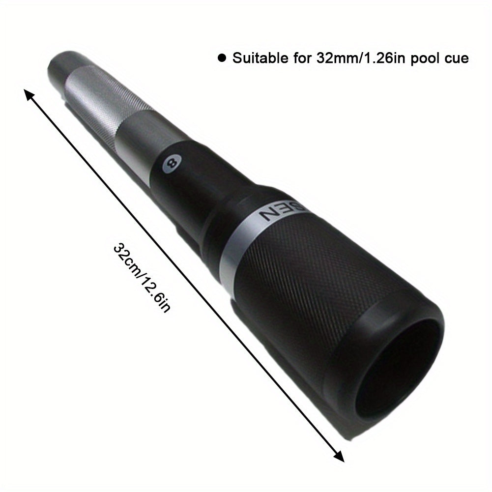Universal Pool Cue Extender Sleeve Aluminum Handlebar Accessory
