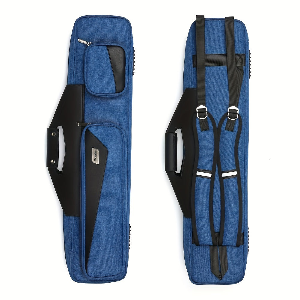 Pool Cue Case Bag Professional Holds 4 Shafts 4 Butts