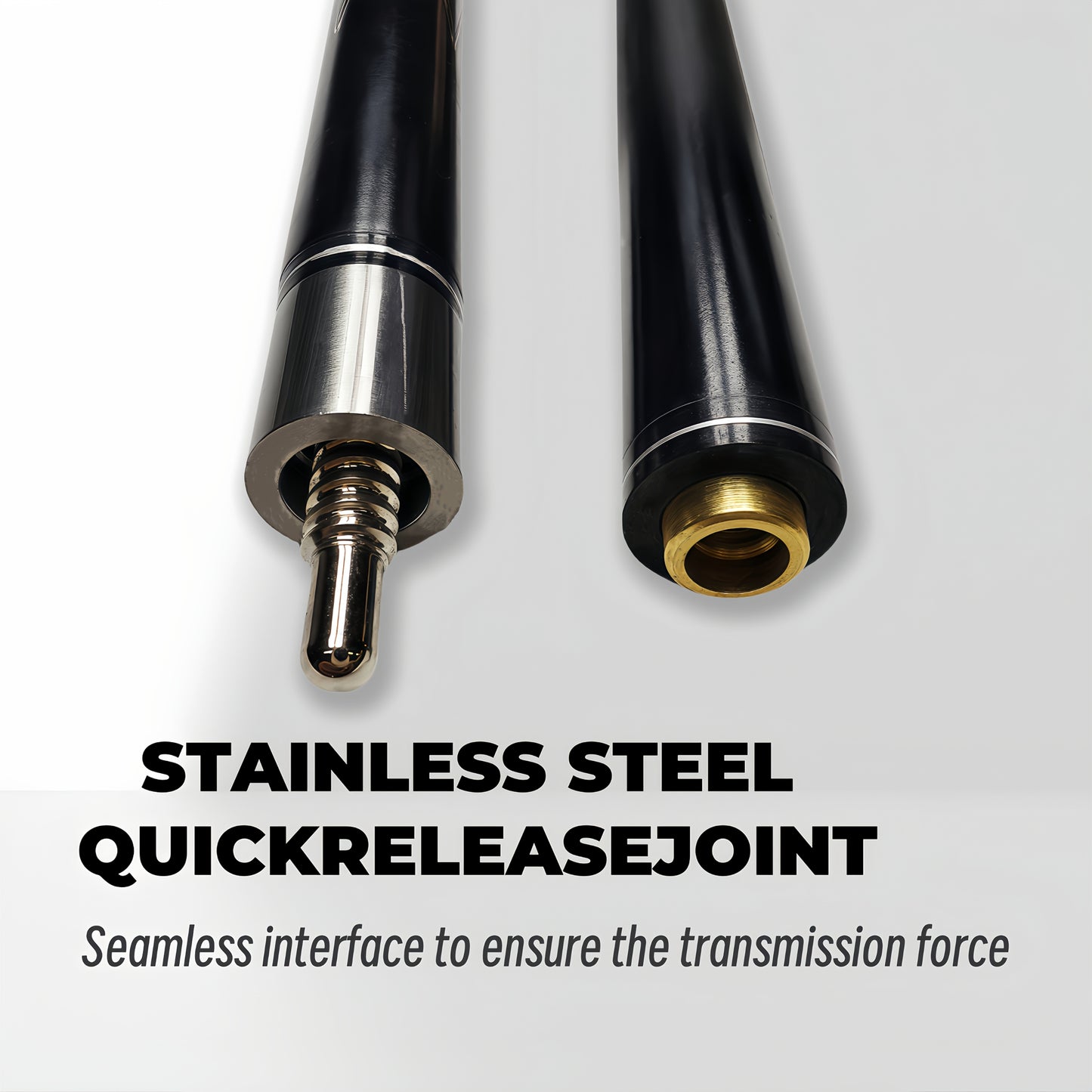 Venom-Inspired High Tech Fiberglass Pool Cue Training And Competition
