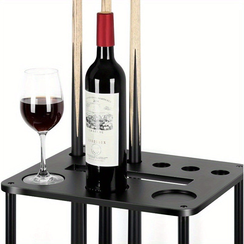 Pool Cue Holder Floor Rack for Billiard Cues and Sticks