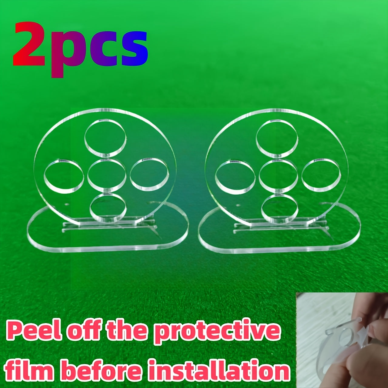 2-Pack Billiards Training Aid Snooker Motion Correction Tool