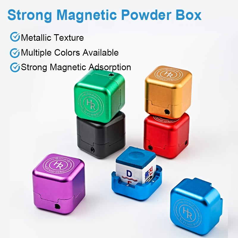 Billiard Chalk Storage Box Pool Cue Chalk Holder Protector