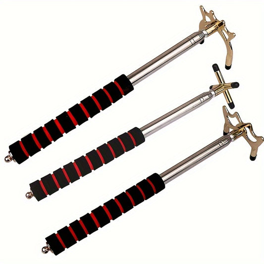 Expandable Adjustable Billiard Bridge Pool Cue With Replaceable Heads