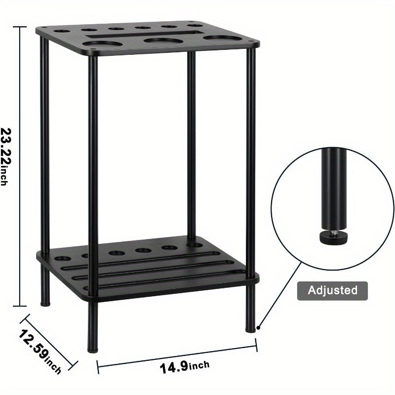 Pool Cue Holder Floor Rack for Billiard Cues and Sticks