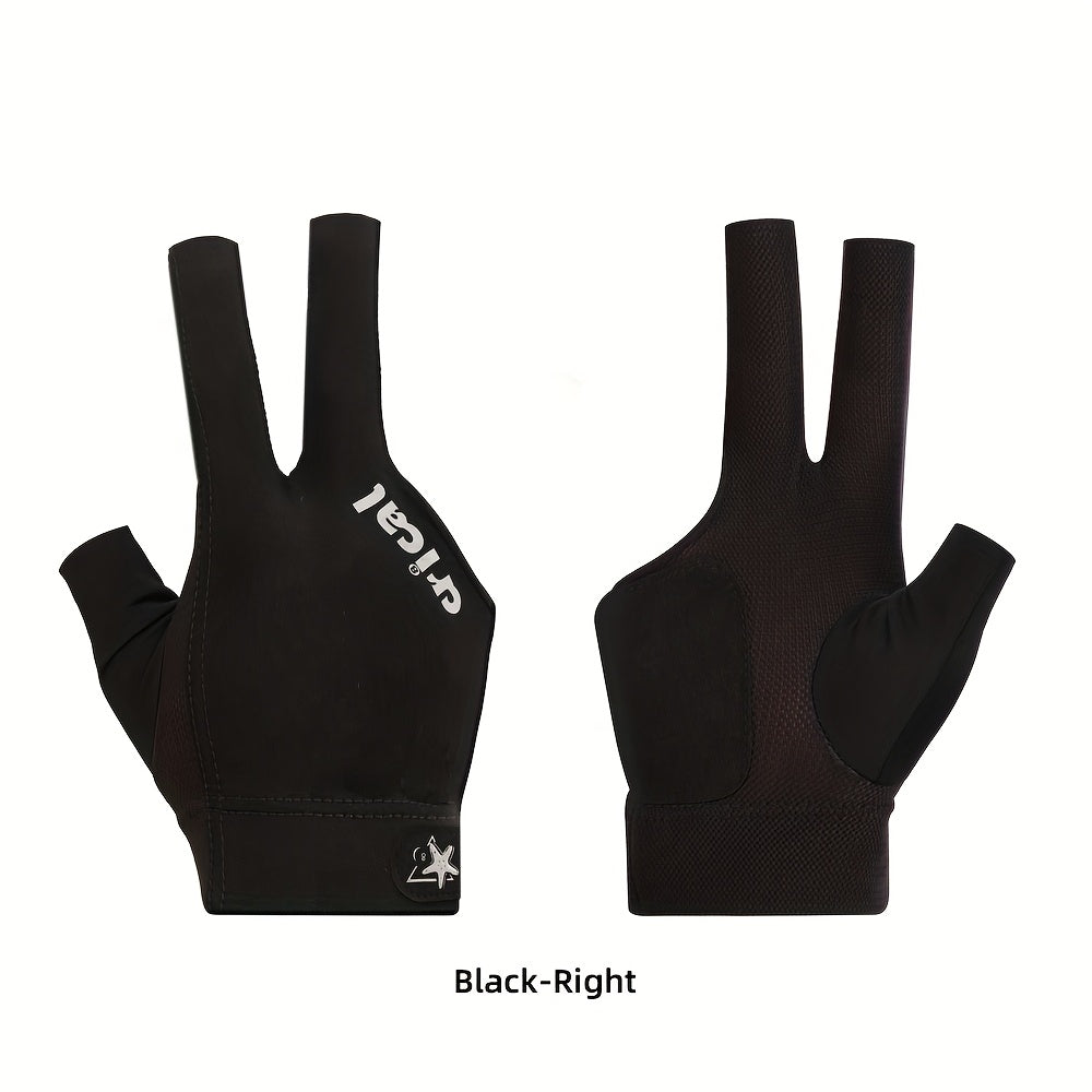 CRICAL Pool Gloves 3 Finger Carom Glove For Billiards
