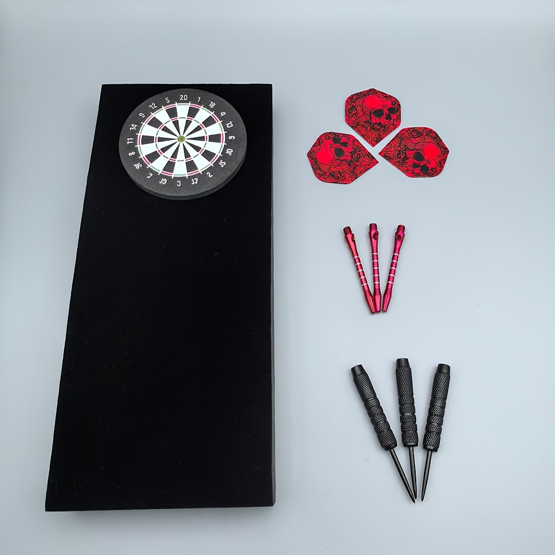 3pcs Standard Competition Darts With EVA Foam Velvet Dartboard