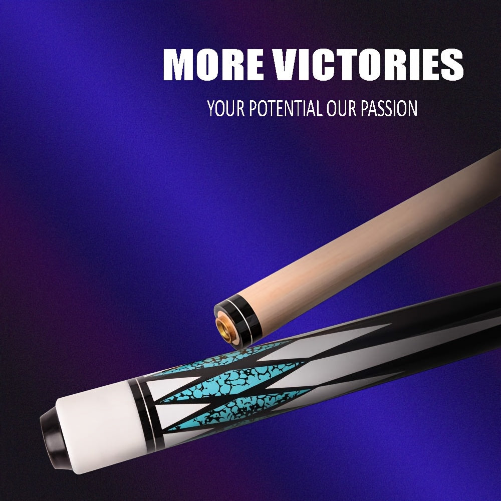 SEARVGRH Maple Pool Cue Diamond Pattern Billiard Cue