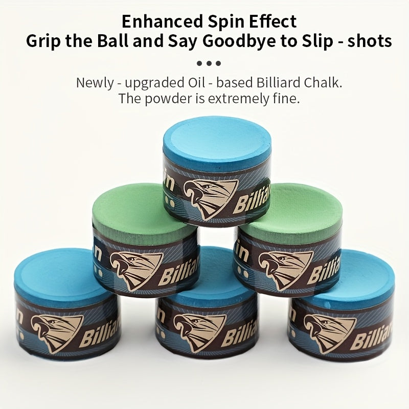 Professional Cylindrical Billiard Chalk For Pool Cues