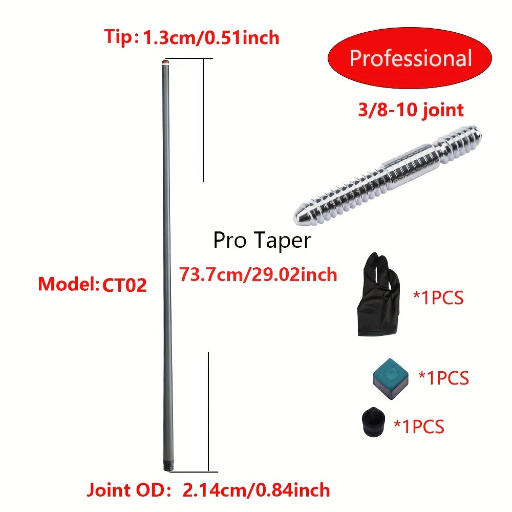 CLTF Carbon Fiber Billiard Cue Shaft with Phenolic Tip