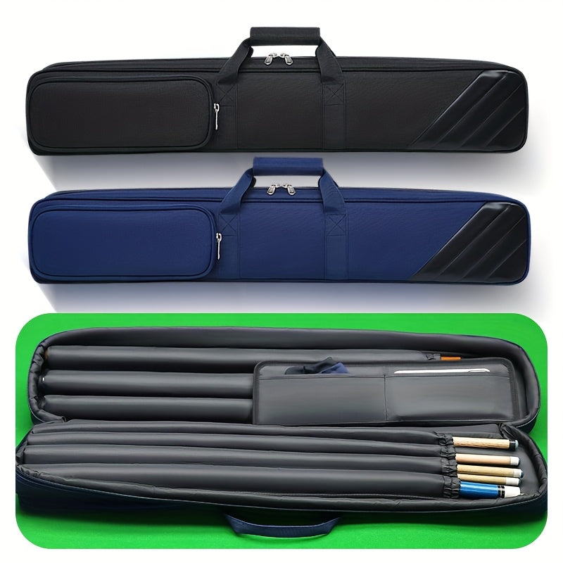 Durable Nylon Pool Cue Bag Box Case For NineBall Cues