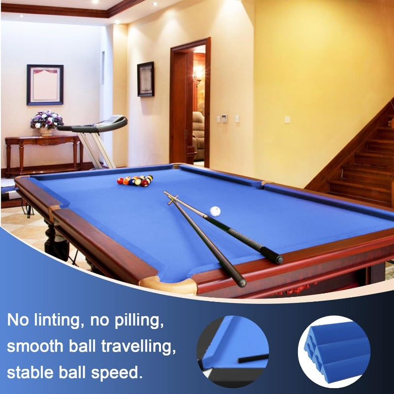 K66 Professional Pool Table Replacement Kit With Rail Cushions